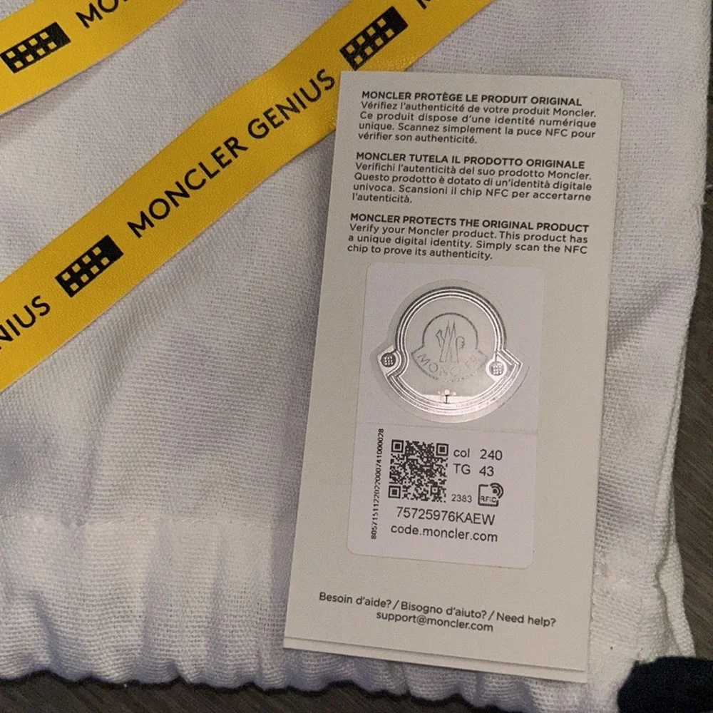 Authentic Moncler Genius-2 Moncler 1952 x Suicoke Quilted pepper loafers - Picture 4 of 14